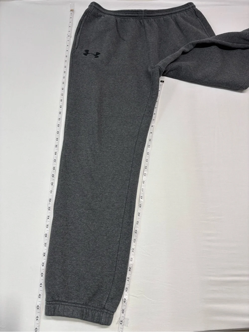 Under Armour Gray Fleece Lined Sweatpants - Men's 2XL - 474 active comfort sport - Picture 4 of 6